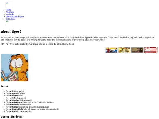aboutme screenshot