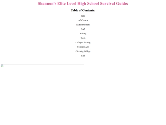 test screenshot