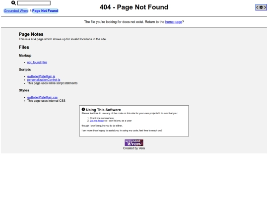 not_found screenshot