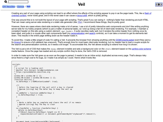 pages/gizmos/veilDemo screenshot