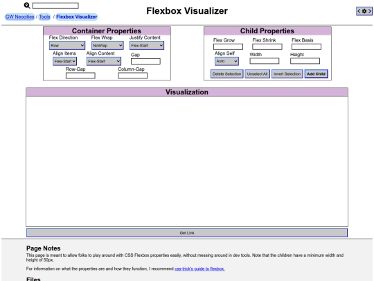 pages/tools/flexboxVis screenshot