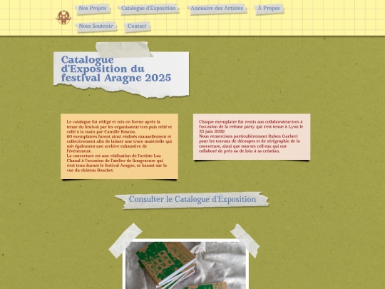 pages/catalogue-dexpo screenshot