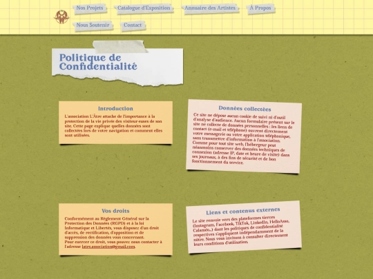 pages/politique-de-confidentialite screenshot
