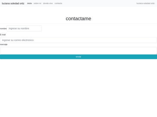 proyecto final 2022/contacto screenshot