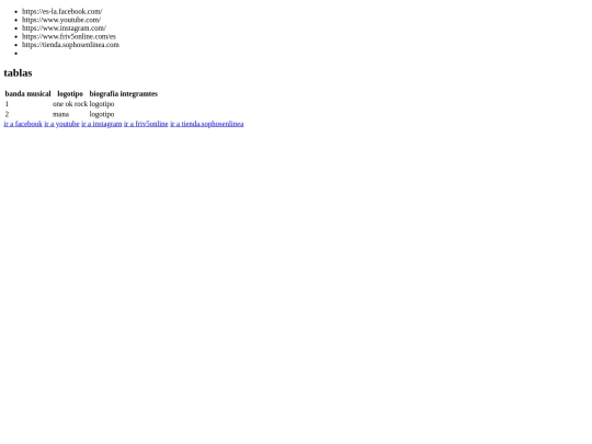 tabladelistar screenshot