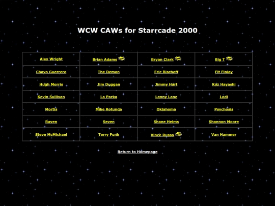 CAWList screenshot