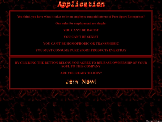 PURESPORTAPPLICATION screenshot