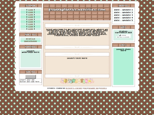 subsites/franne screenshot