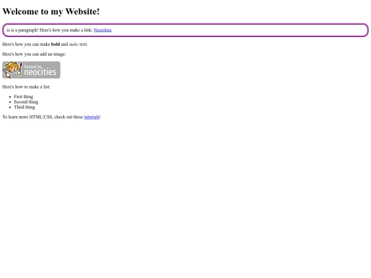 test screenshot