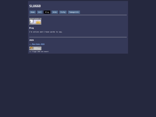 blog screenshot