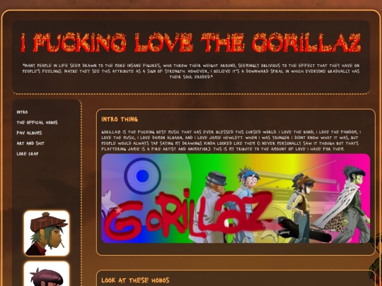 gorillazshrine screenshot