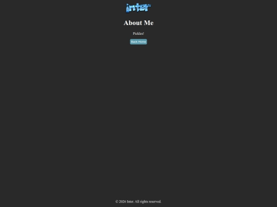 about-me screenshot
