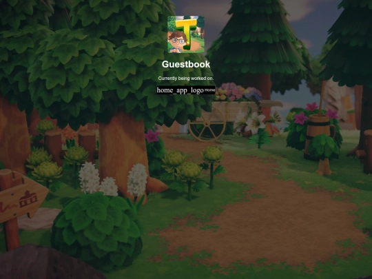 guestbook screenshot