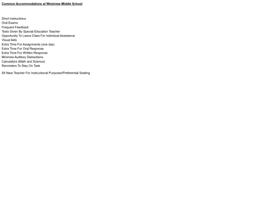 accommodations screenshot