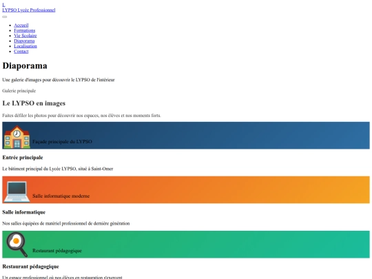 diaporama screenshot