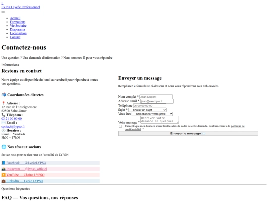 formulaire screenshot