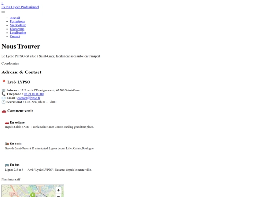 localisation screenshot
