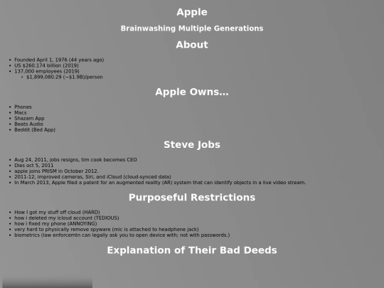 slides/apple screenshot