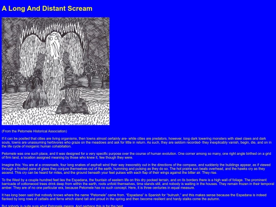 A_Long_And_Distant_Scream screenshot