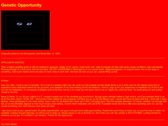 Genetic_Opportunity screenshot
