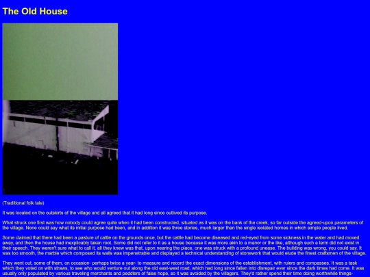 The_Old_House screenshot