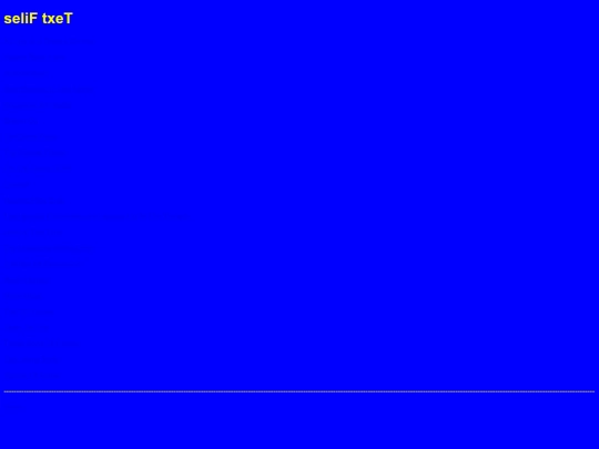 seliFtxeT screenshot