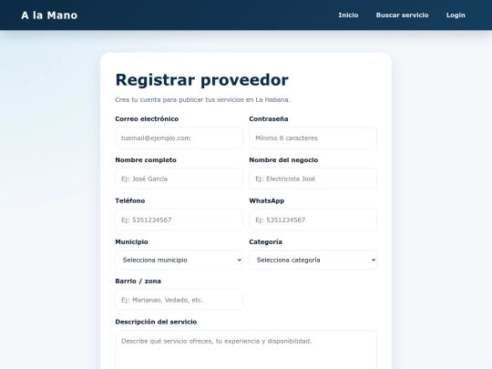 registro-proveedor screenshot