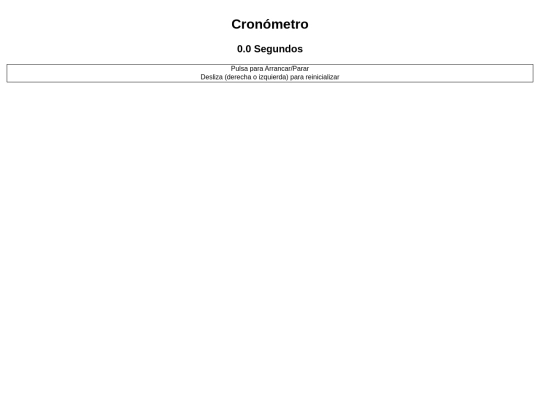 P2P8/Cronometro screenshot