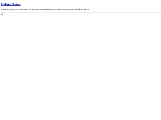 Quienes somos screenshot