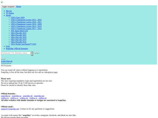 stupid stuff/soap2day screenshot
