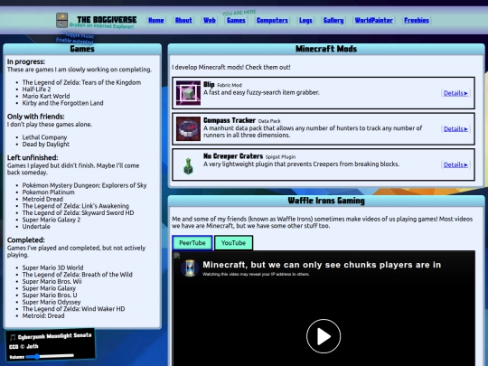 games screenshot