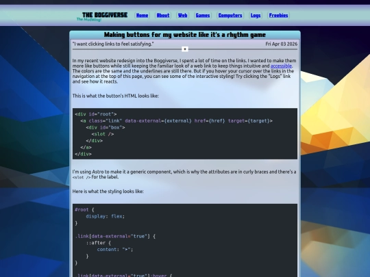 logs/buttons screenshot