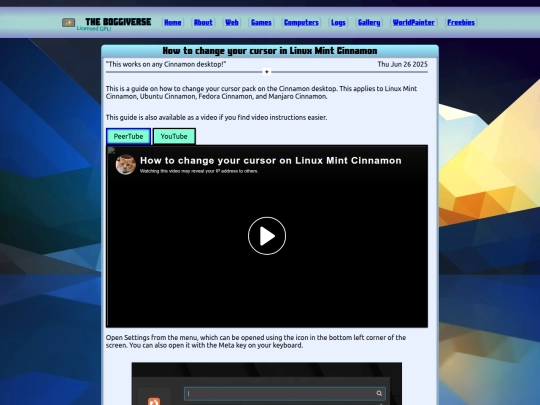 logs/how-to-change-your-cursor-in-linux-mint-cinnamon screenshot