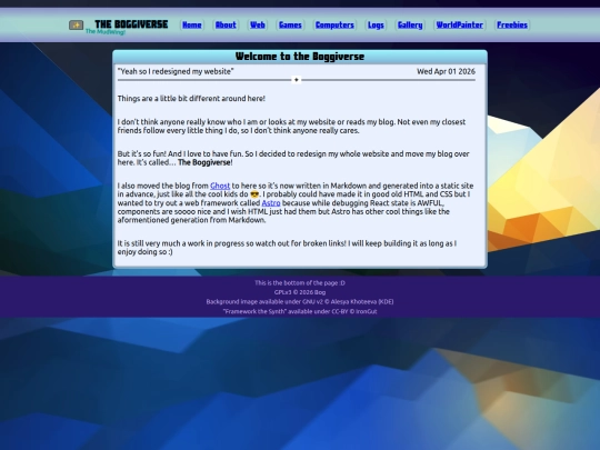 logs/welcome-to-the-boggiverse screenshot