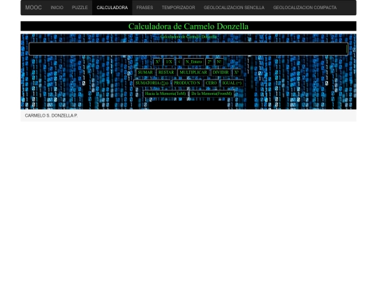 Calculadora screenshot
