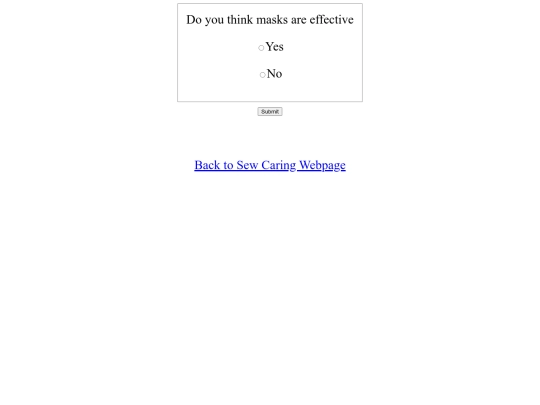 Sew Caring Website /SewCaringPoll screenshot