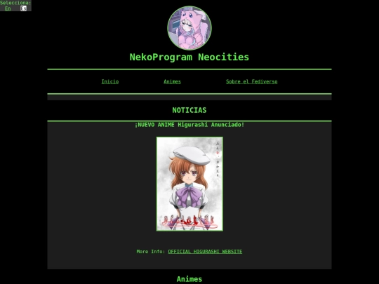 es/animes screenshot