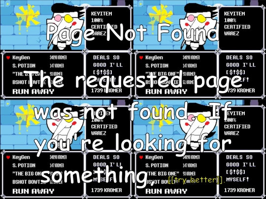 not_found screenshot
