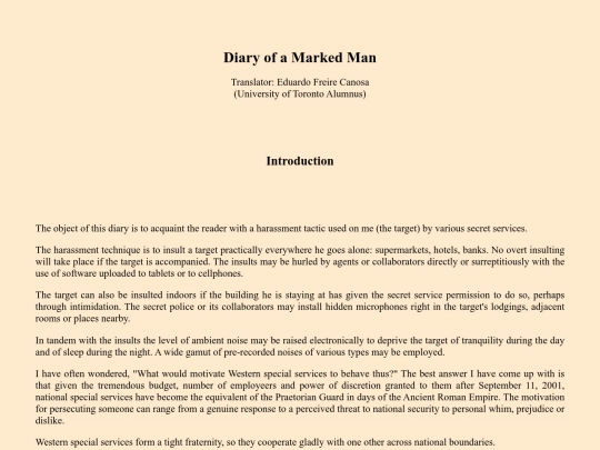 DiaryOfAMarkedMan screenshot