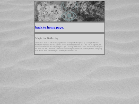 HTML/tgaming screenshot