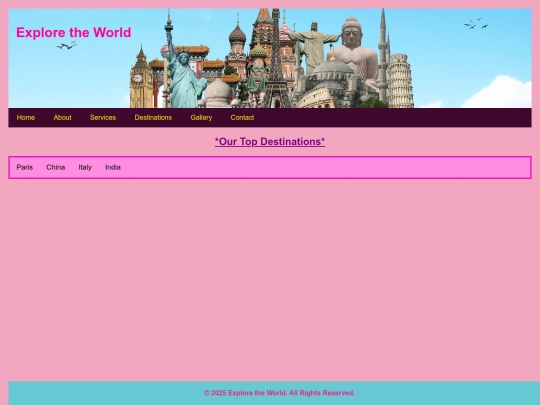 destinations screenshot