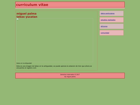 cv 3.1/principal screenshot