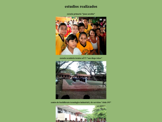 cv/estudios realizados.thml screenshot