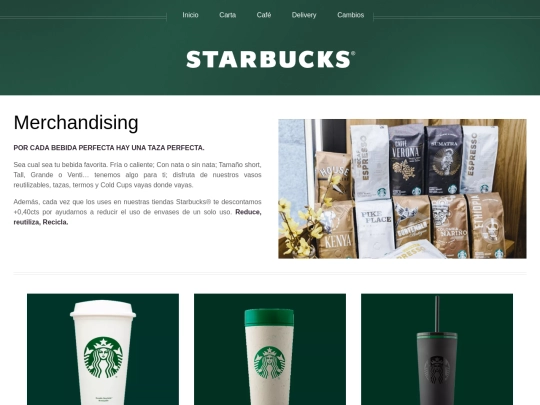 merchandising screenshot