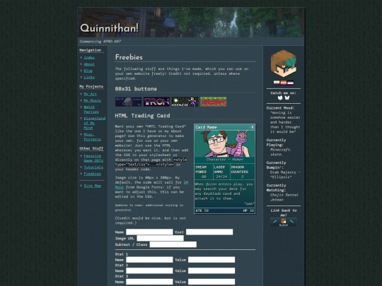 freebies screenshot