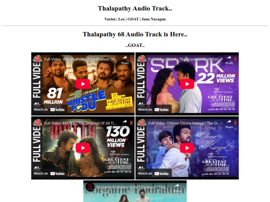 Thalapathy/goat screenshot