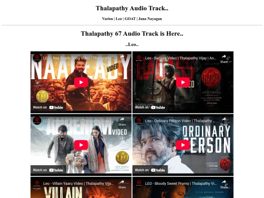 Thalapathy/leo screenshot