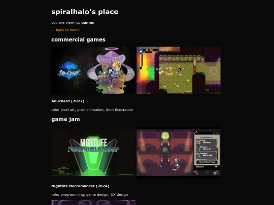 games screenshot