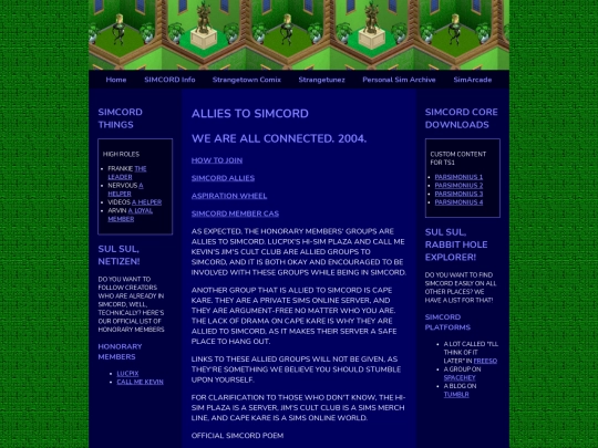 simcordallies screenshot
