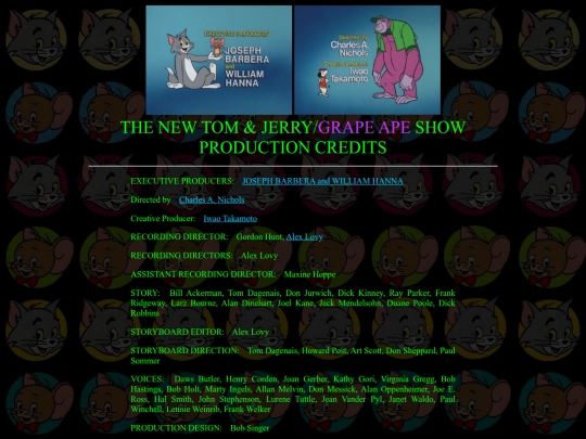 TJGAcredits screenshot